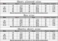 Women's 2pcs cropped and short skirt set
