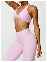 Women's 2pcs sports bra set